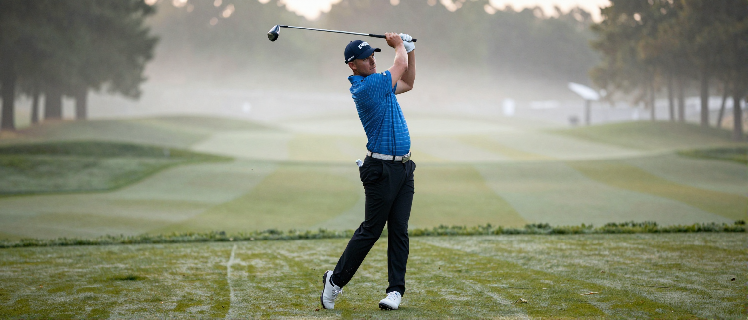Ludvig Åberg breaks driver and launch monitor at British Open 2026
