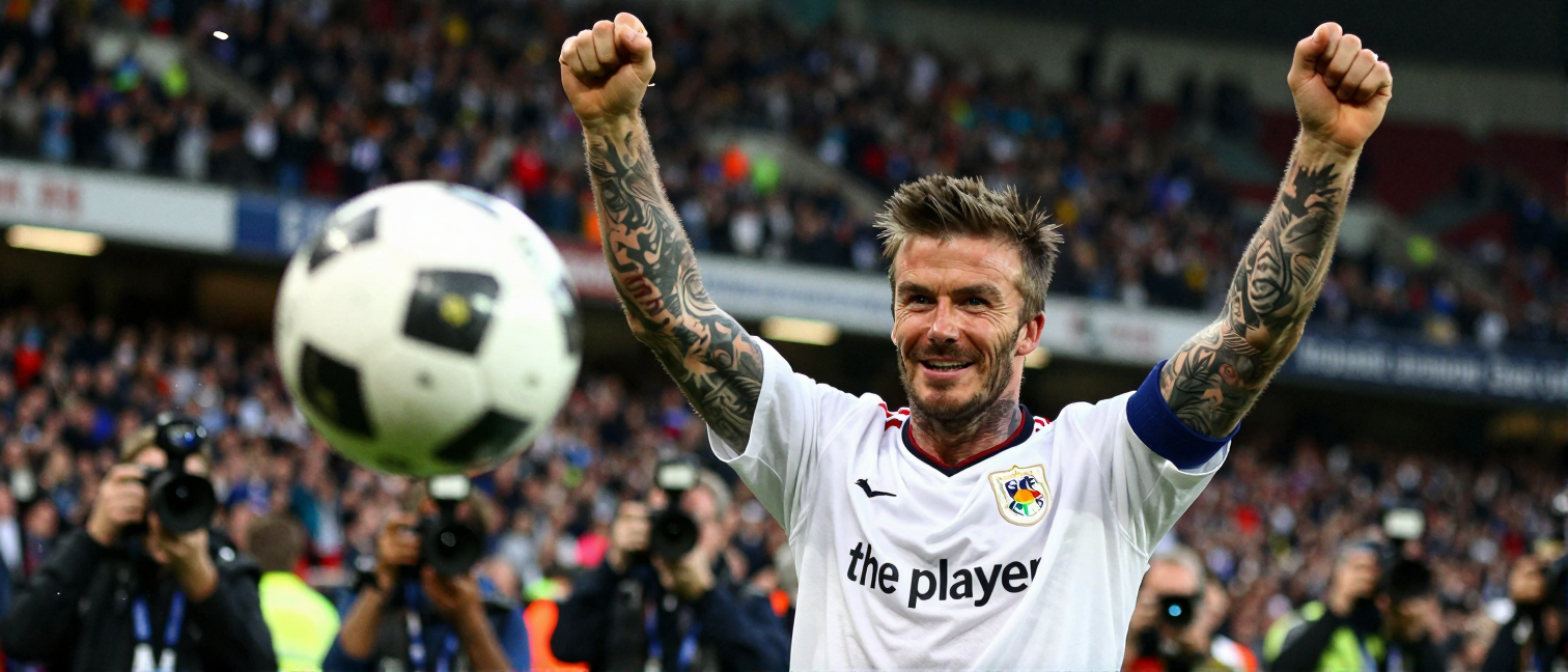 David Beckham Defends Wife's Calm England Goal Reaction: 'Celebrating Inside'