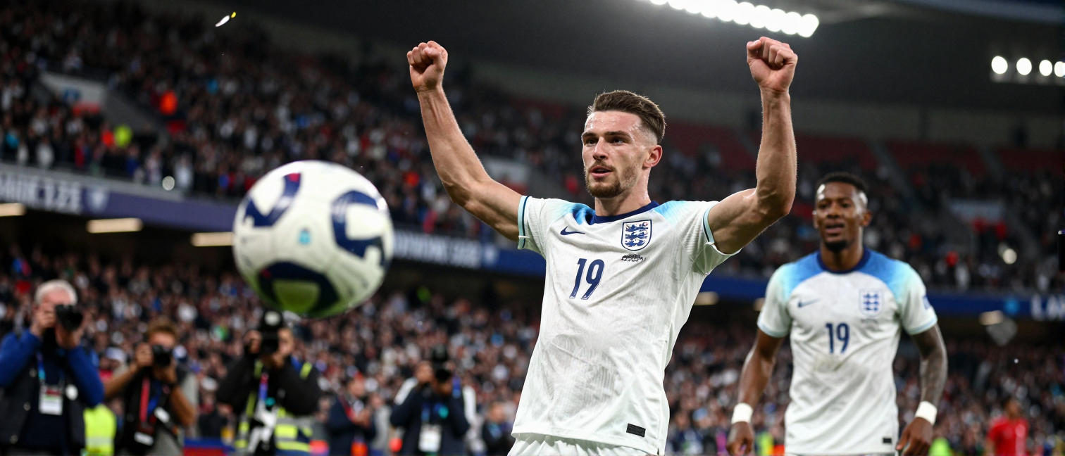Declan Rice scores and assists as England captain in France rout
