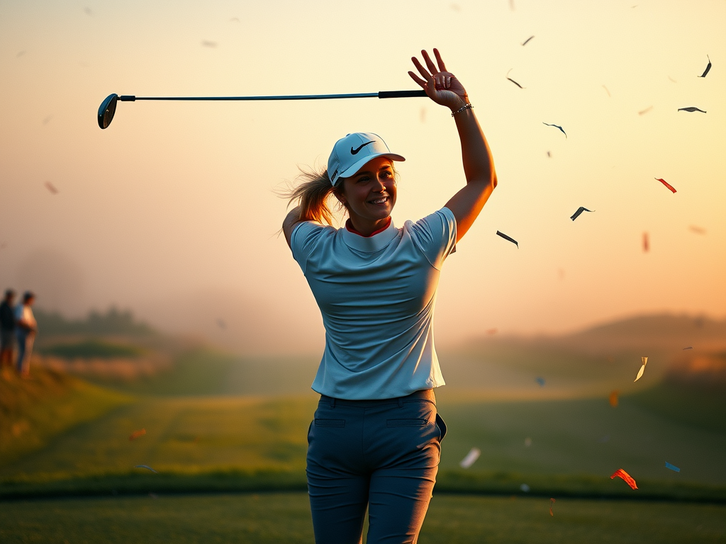 Nelly Korda faces 11-shot deficit after opening 74 at Evian