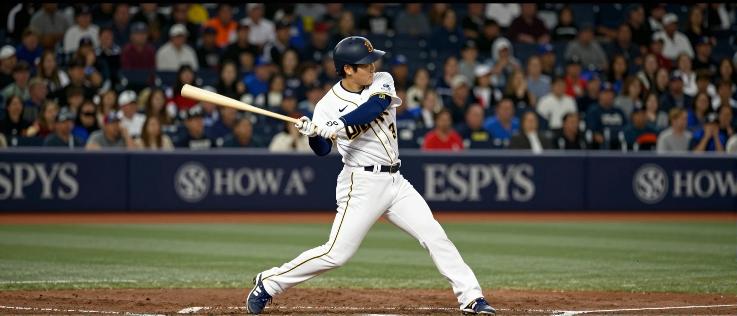 Shohei Ohtani Steals the Show at ESPYs with a Hilarious Moment