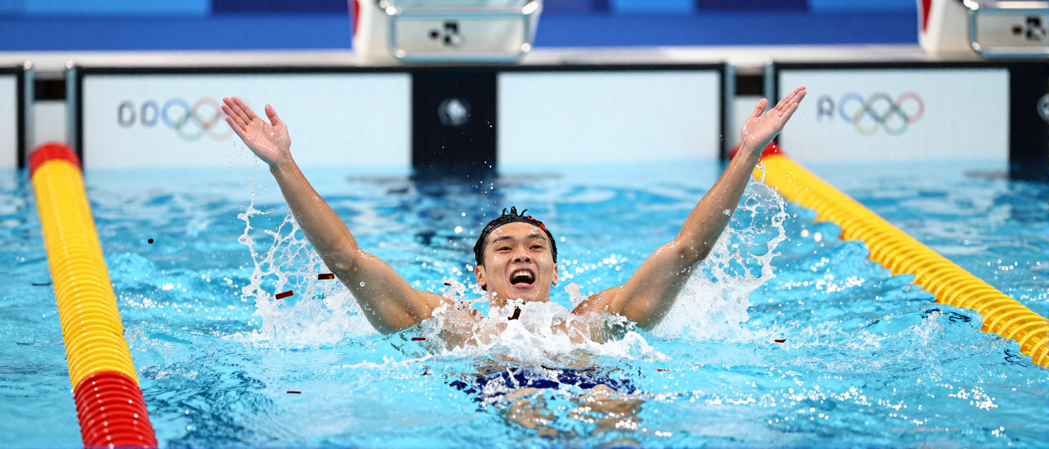 Pan Zhanle Struggles in 200 Free at Worlds