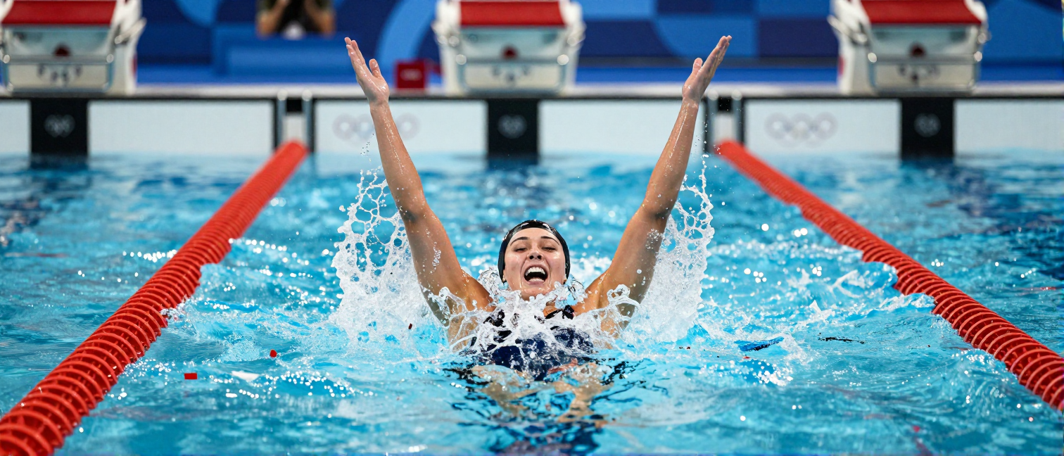 Torri Huske Partners with deboer Swim