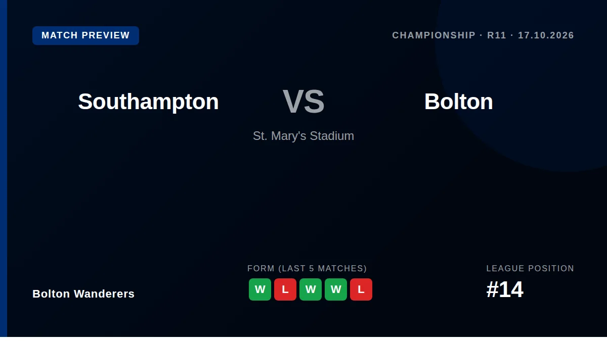 Gavin Bazunu says his four seasons at Southampton provide a tactical edge for Bolton Wanderers as they prepare for a key...