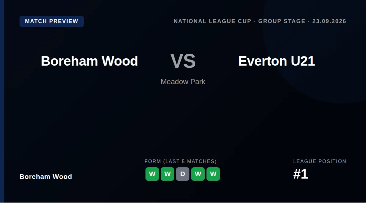 Boreham Wood FC has released ticketing and access arrangements for Tuesday night's National League Cup match against...