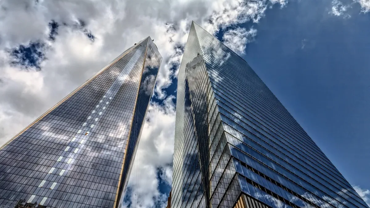 Television: Skyscraper, architecture, city, heaven, new york, building.