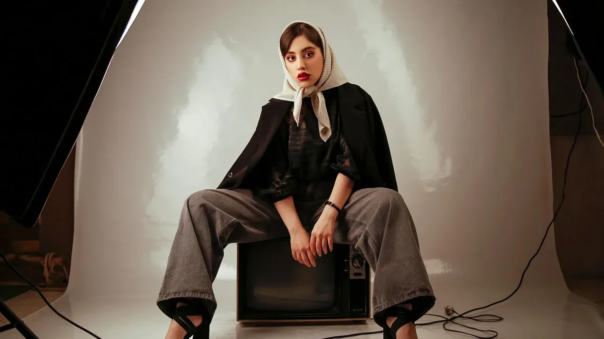 The Italian fashion brand's latest editorial campaign combines elements of vintage glamour with a distinctly surreal twist...