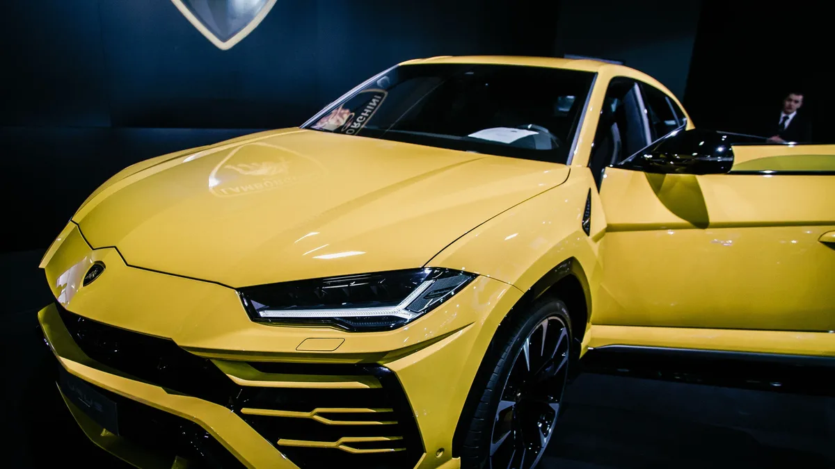 Automotive: The Lamborghini LM002, a 1980s V-12 powered SUV, now commands auction prices over $700,000
