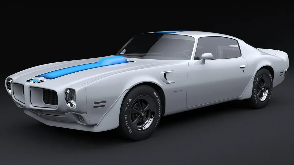 A 1977 Pontiac Firebird Trans Am with just 8,000 miles is being offered for sale for the first time since it was...