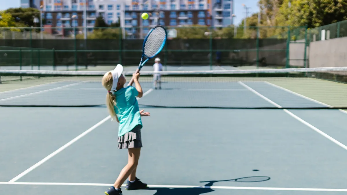 Sports: In a 1970 Charlotte Open semi-final, teenage prodigy Chris Evert defeated world No