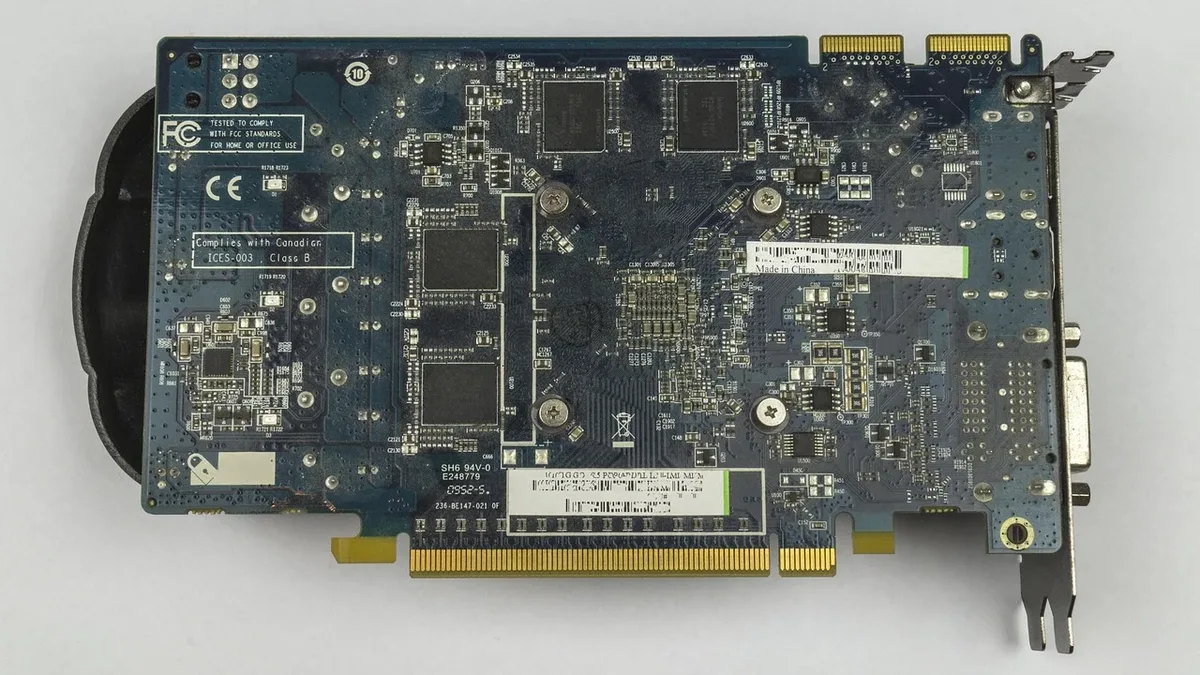 A modified, power-limited RTX 3060 GPU running solely on PCIe slot power performs far below standard, scoring half in...