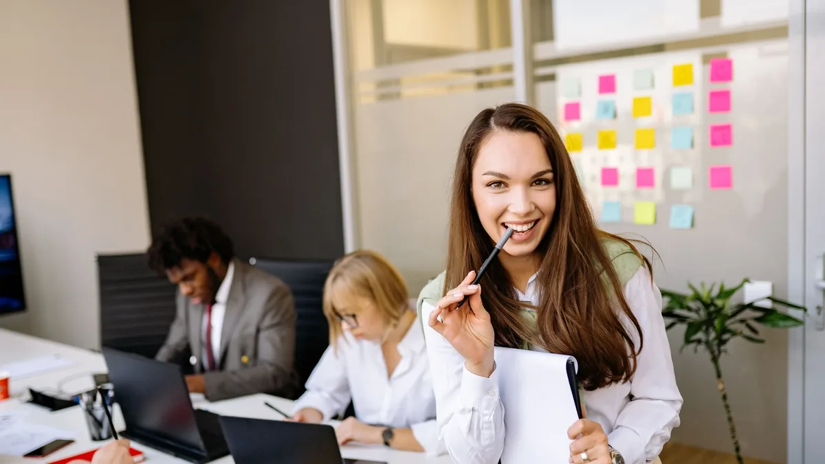 A KPMG survey of 1,019 professionals found that 57 percent would choose a job paying 10 percent below market with close...