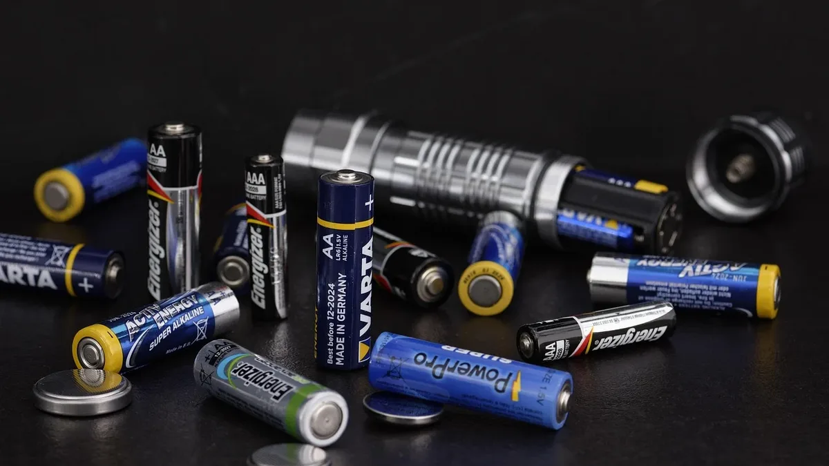 Demand: Battery, energy, electricity, battery pack, flashlight, alkaline.