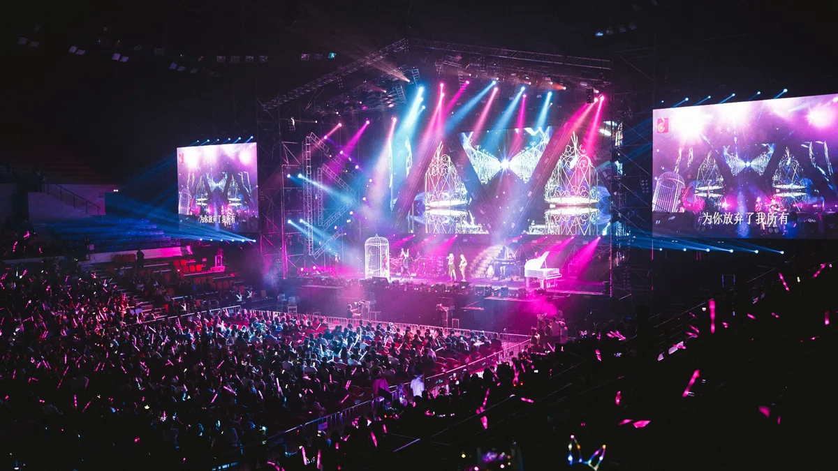Charli xcx's arena tour for her eighth album 'Music, Fashion, Film' is reviewed as a maximalist, speaker-stacked...