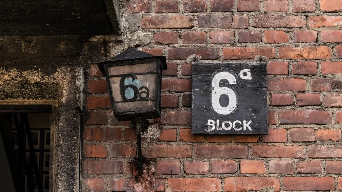 Living Behaviour: Poland, auschwitz, architecture, museum, security, tourist destination.