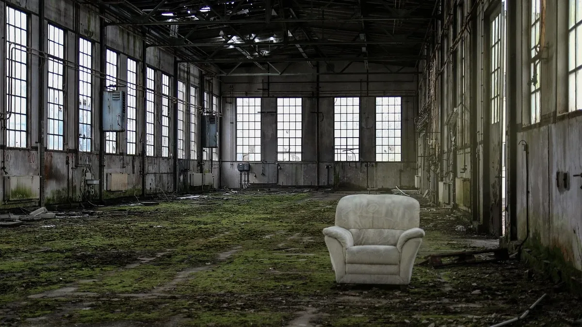 A metal-framed armchair inspired by Australian rural structures is featured among 13 new furnishings and surfaces in...