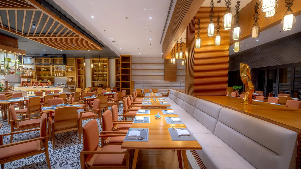 Studio Shayne Brady has completed the interiors for MOR, a new coastal restaurant by chef Tom Sellers at Carbis Bay...