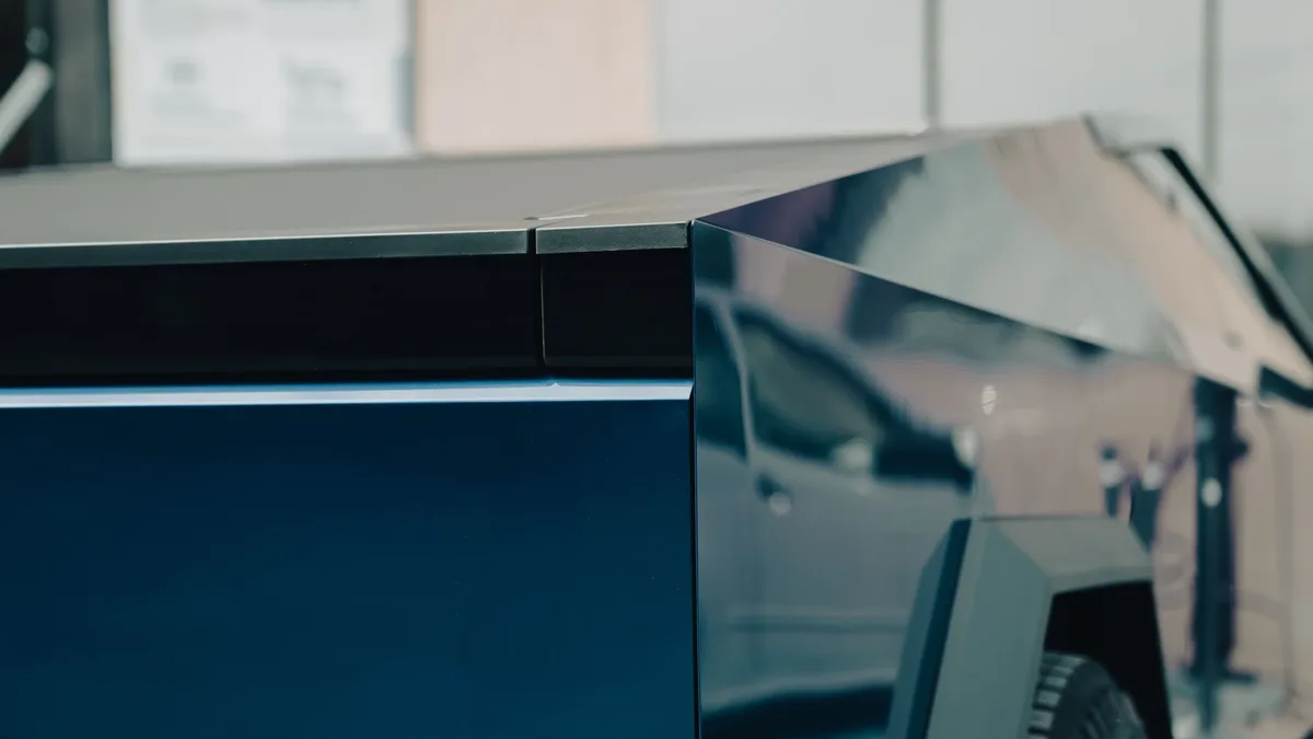 Tesla Cybertruck lead engineer Wes Morrill revealed a small but significant change to the side repeater camera housing