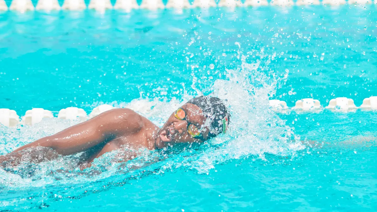 Summer Juniors finalist Caden Mahl has verbally committed to swim for Ohio State University starting in the fall of 2027