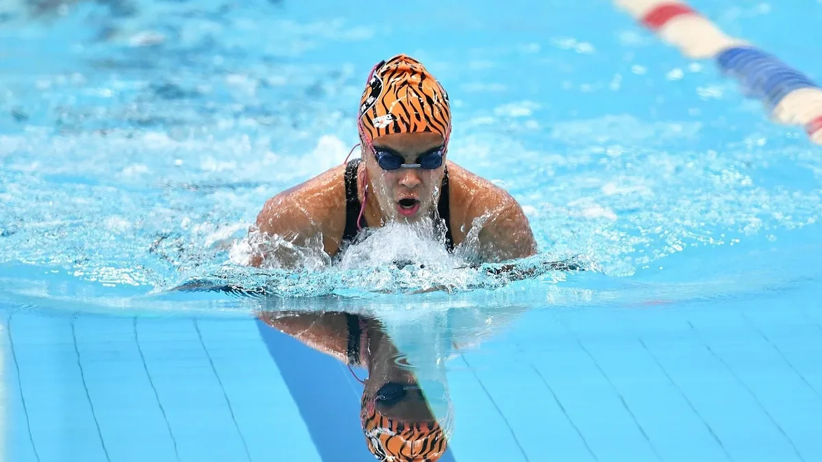 Sports: Former hockey prospect McKenzie Siroky, 21, won the 100m breaststroke at the 2026 Pan Pacific Championships