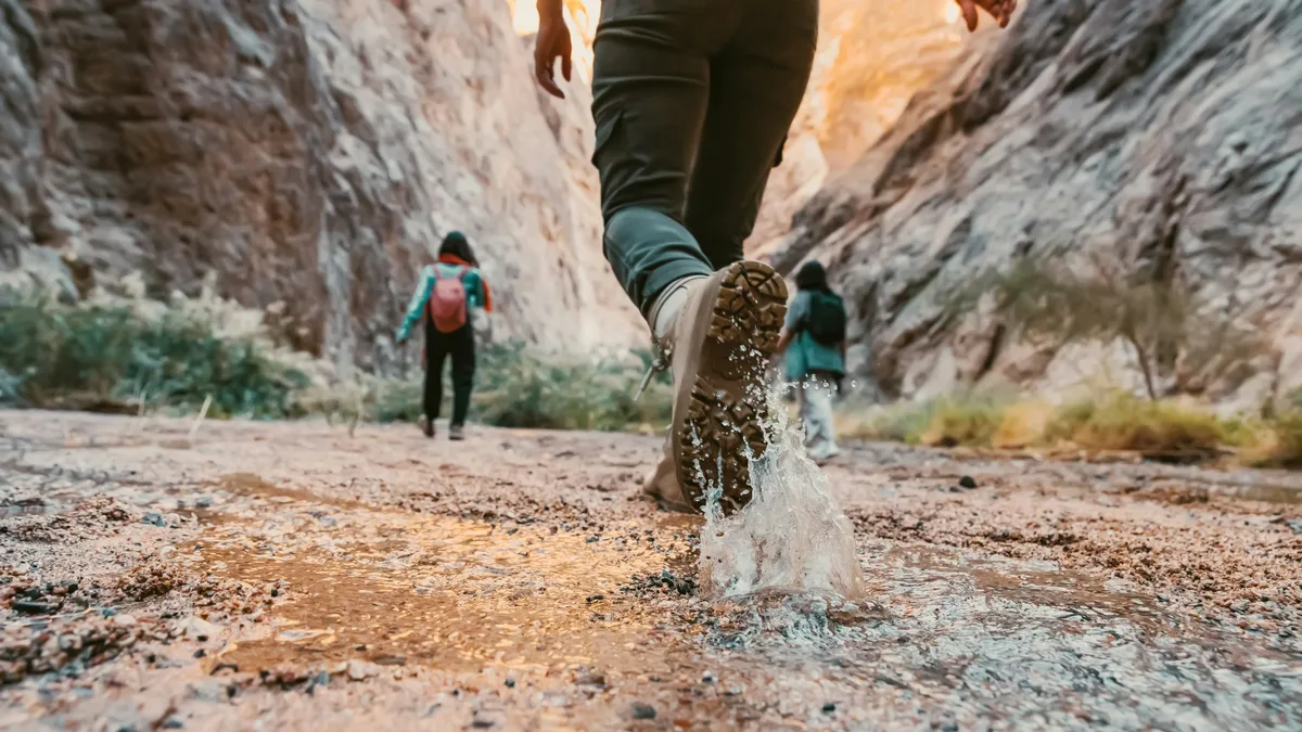 Hikers on the Continental Divide Trail between Helena and Lincoln encountered persistent rain, a 14-mile waterless...