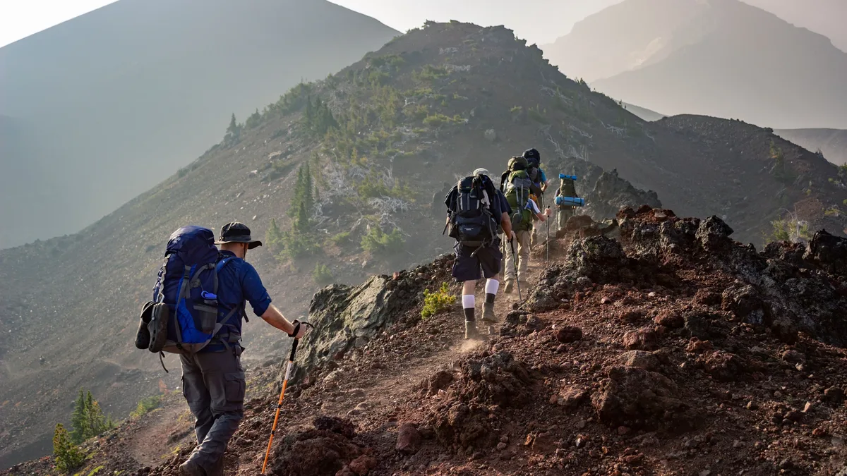 A group of older hikers on the Appalachian and Long Trails faced a tense separation at dusk when one missed a shelter...