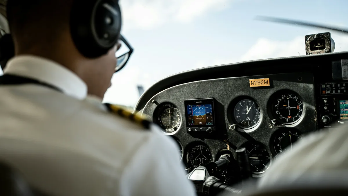 A pilot fell for an air traffic controller's voice before meeting her, leading to a public cockpit marriage proposal and...