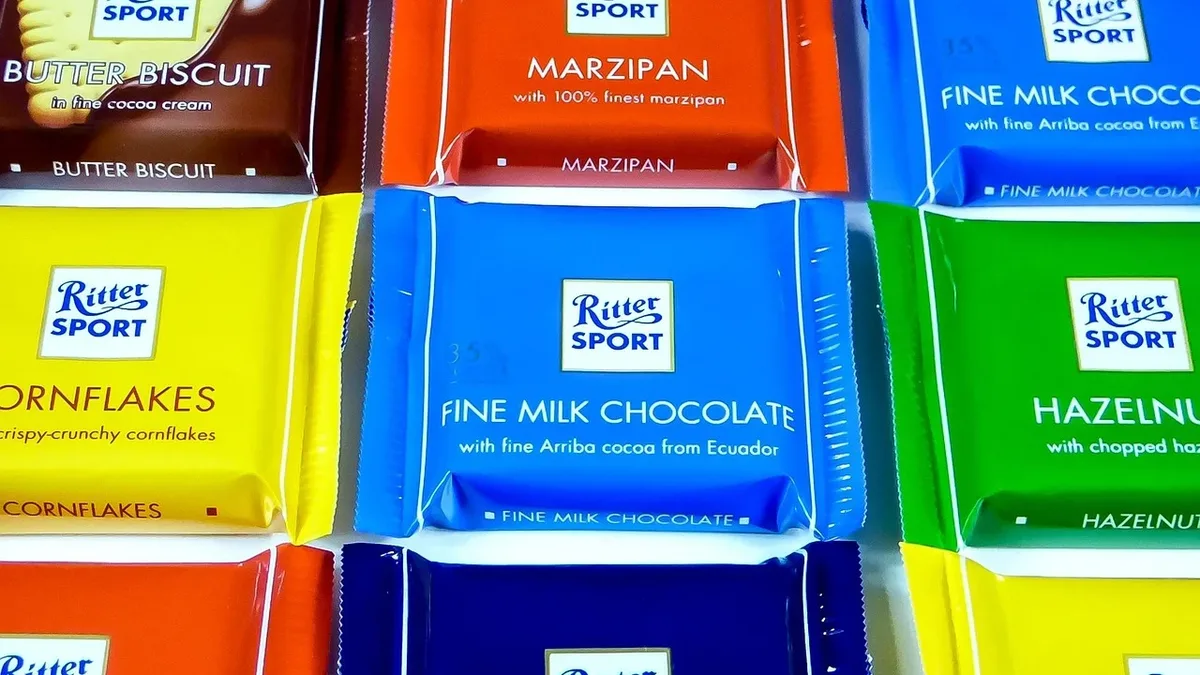 Hershey's launches creme-filled chocolate bars in two flavors, while Red Baron debuts a microwavable full-size pizza