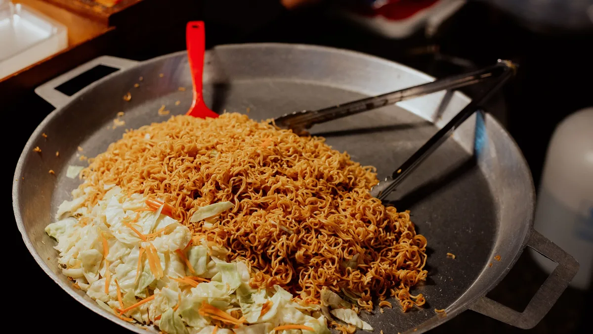 A 50-year-old Hong Kong noodle maker is reviving the traditional craft of shrimp roe noodles, an intangible cultural...