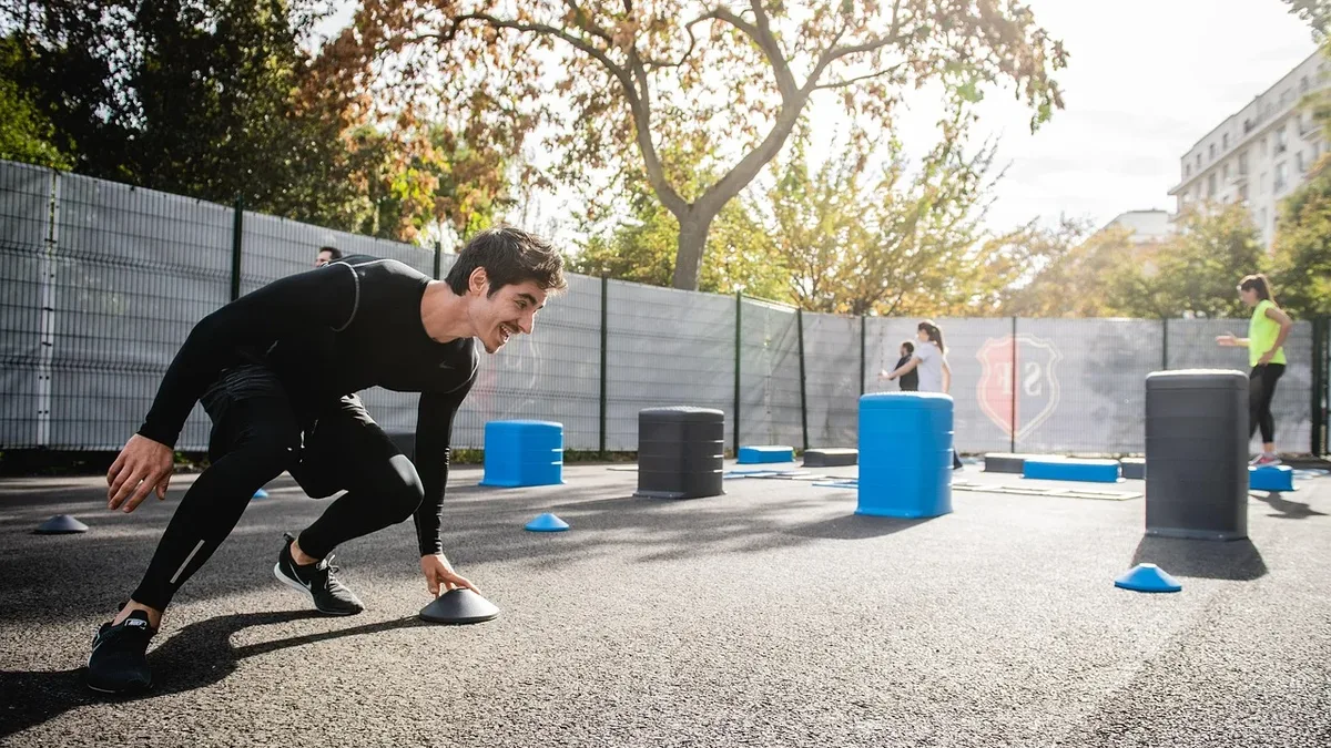 Stress Mind: Ben Shephard's trainer Steve Coleman designed a full-body conditioning workout