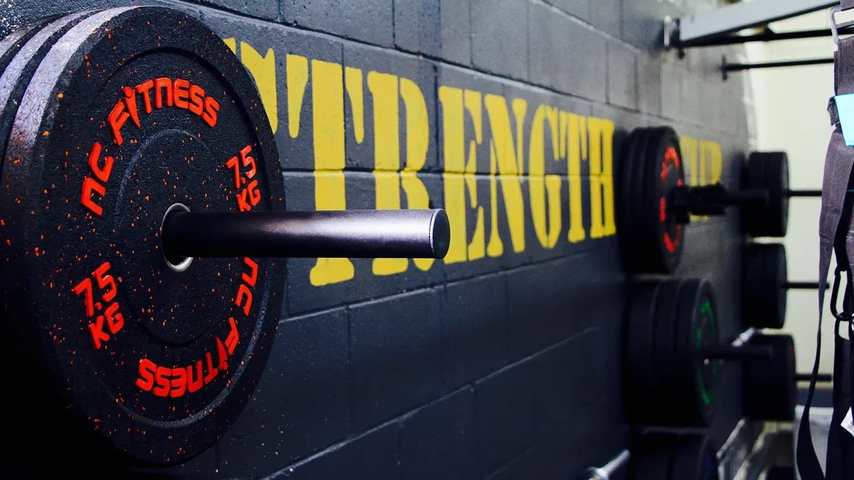 Stress Mind: Fitness coach Nick Nilsson has created a new lateral raise variation called the EZ bar shield lateral