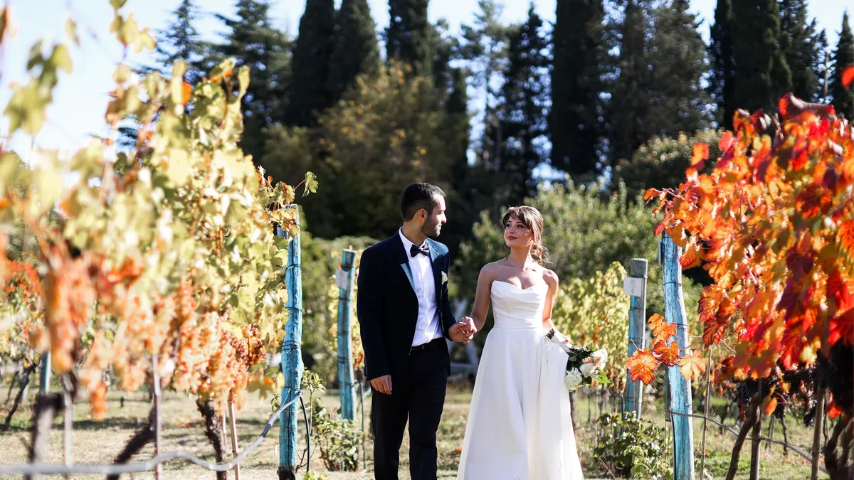 Anna and Richard held their destination wedding at Château de Garde in Saint-Émilion, France on July 5, 2025 for 80 guests