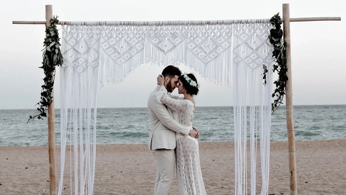 A 52-year-old bride and her writer husband held a deeply personal wedding at Agreco Farms in Crete, Greece, in April...