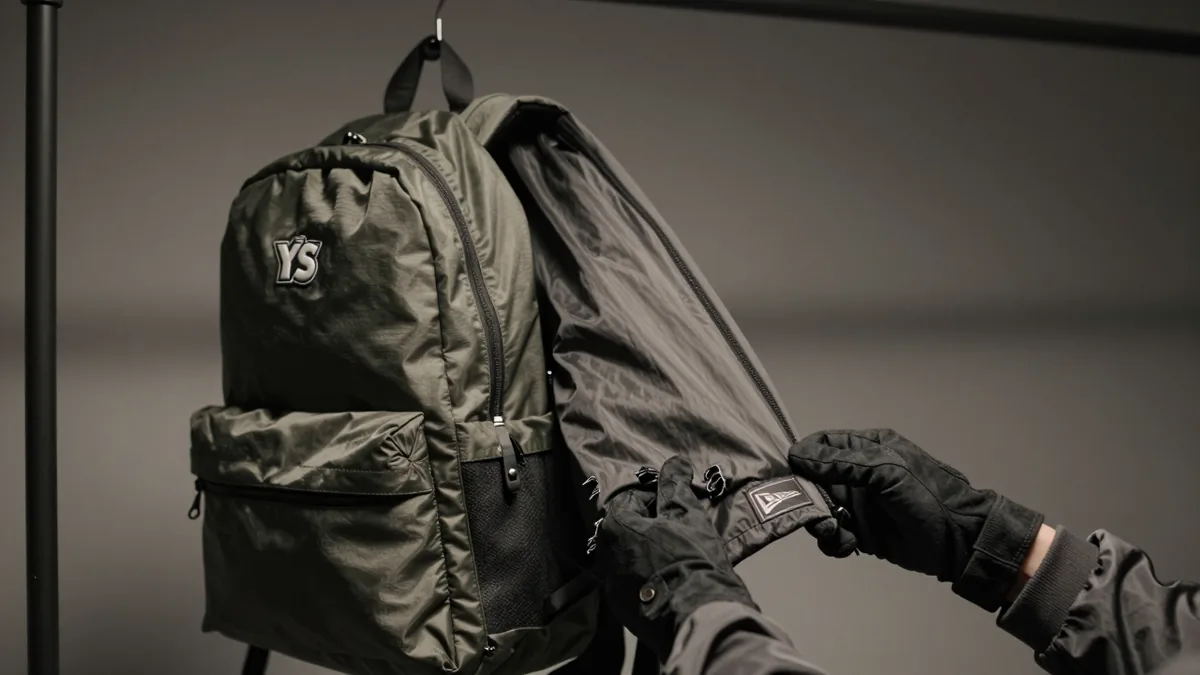 Y's and New Era have teamed up for a new capsule collection, featuring matching nylon outerwear sets, distressed headwear...