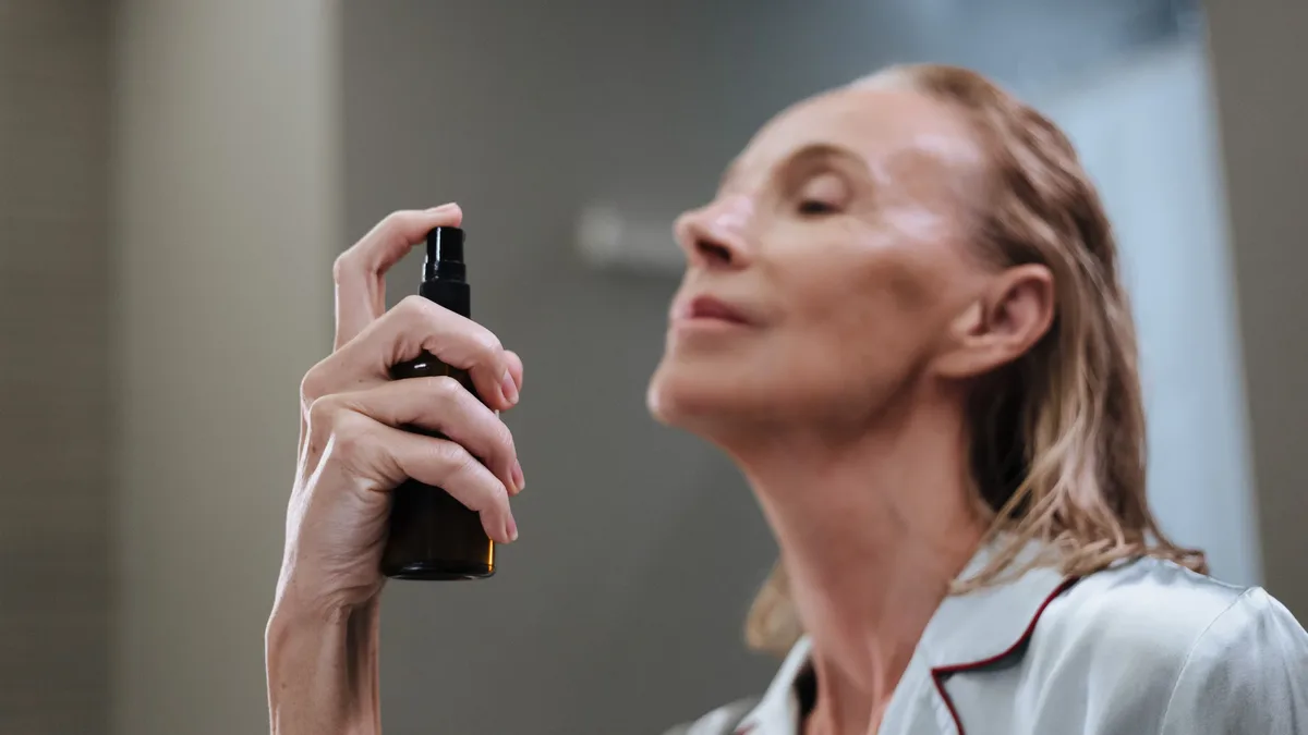 Dermatologists recommend hypochlorous acid facial sprays for their antimicrobial and anti-inflammatory benefits...