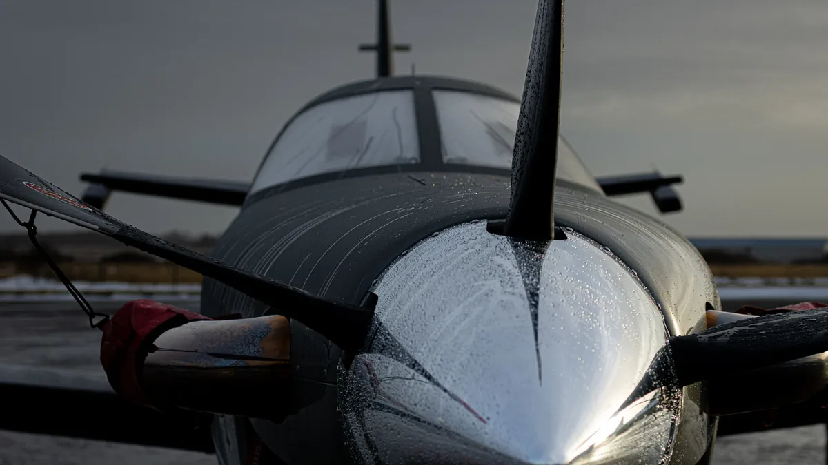 At EAA AirVenture Oshkosh 2026, Blackhawk Aerospace displayed two upgraded legacy turboprops: a Pilatus PC-12 and a newly...