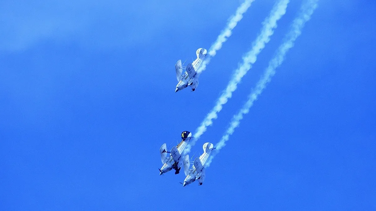 Two Airlink Embraer E-Jets performed a low formation flypast over a Cape Town stadium before a rugby match, raising...
