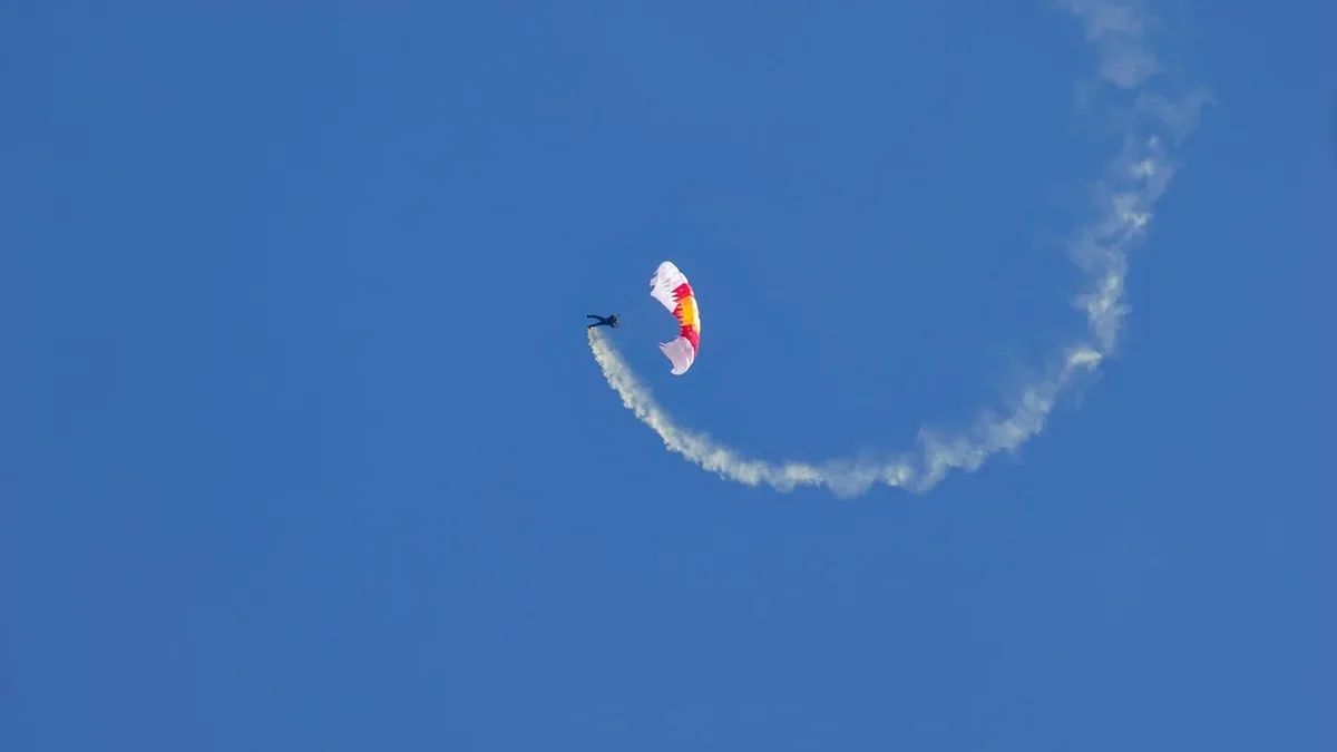 A pilot escaped minor injuries after a Cirrus SR22 caught fire and descended with its whole-aircraft parachute in Brazil