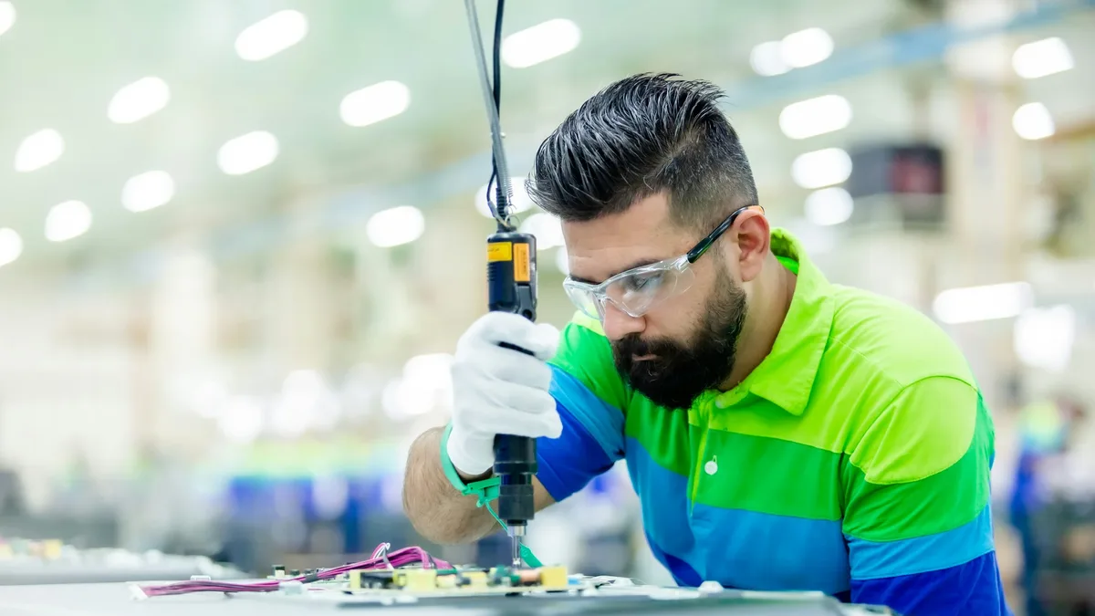 A manufacturer testifies on Capitol Hill about tax policy enabling factory expansion and childcare benefits, while a...