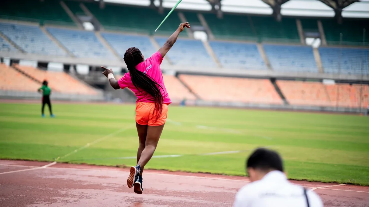 Haruka Kitaguchi set a Japanese record of 68.92m to win the women's javelin at the Ultimate Champ, overtaking an injured...