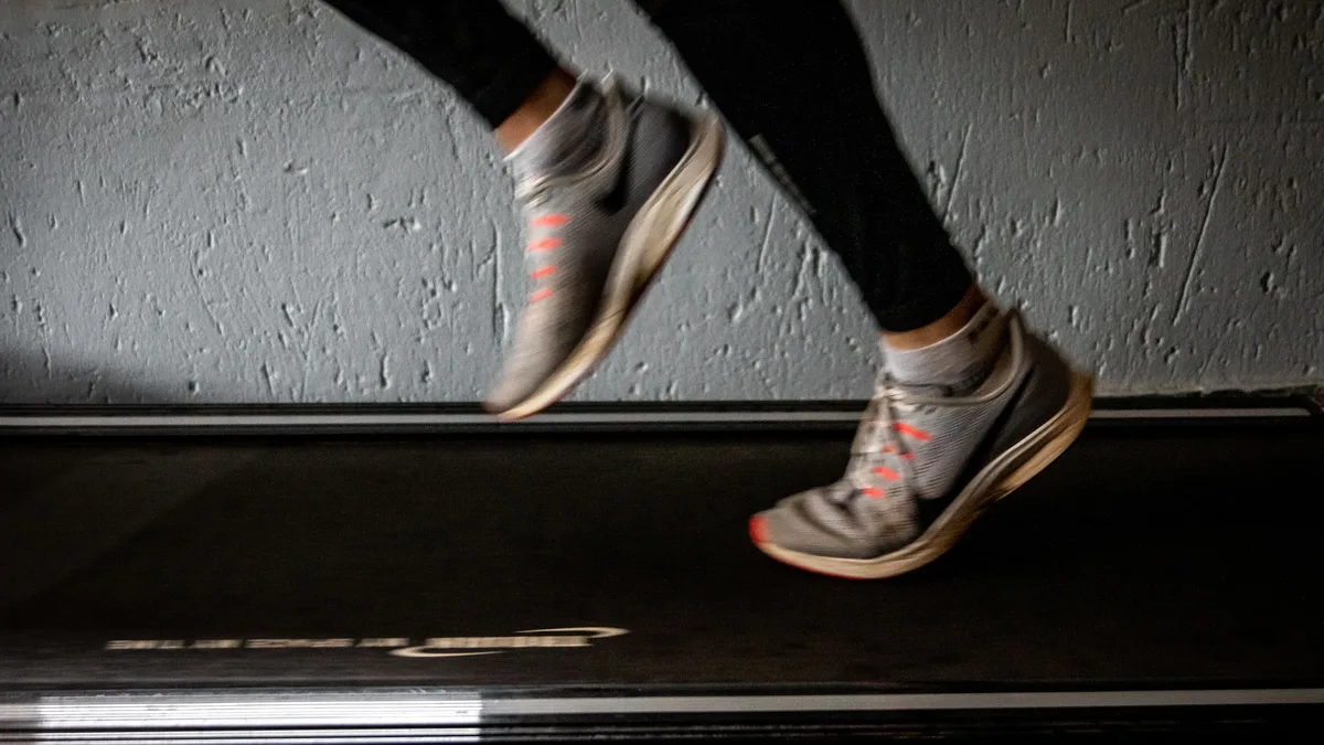 NordicTrack's iFIT treadmill system uses filmed workouts to automatically adjust incline and speed, simulating real-world...