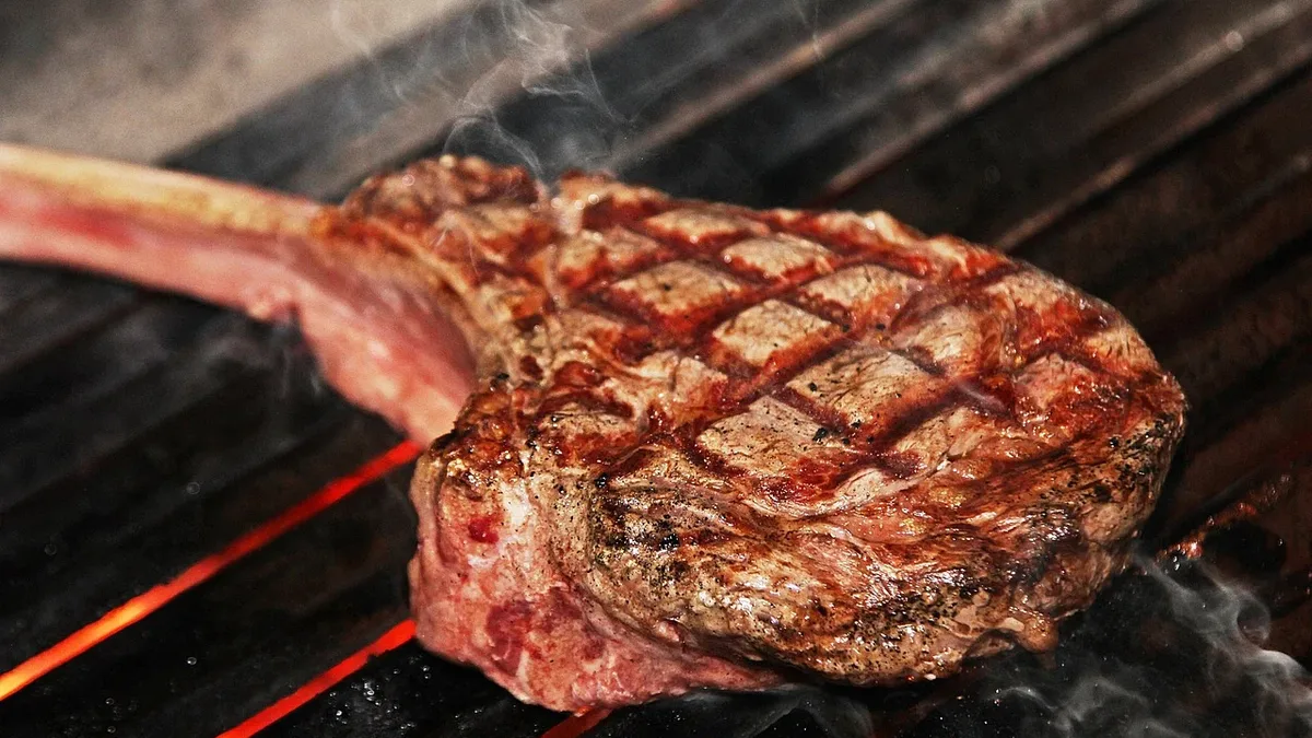 Five major U.S. Steakhouse chains offer massive steaks ranging from 35 to 46 ounces, including tomahawks and porterhouses...