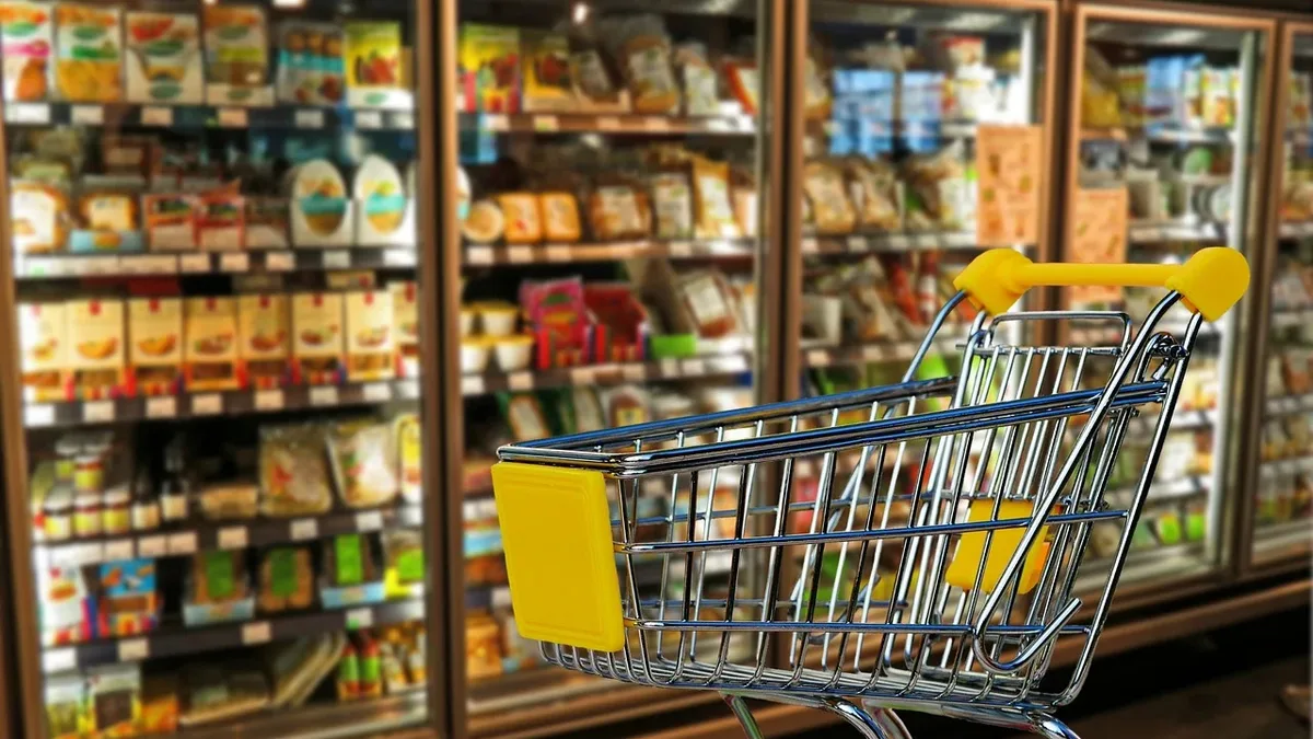 An Eater editor argues that upscale grocery stores have become overly luxurious and sinister, focusing on status and fear...