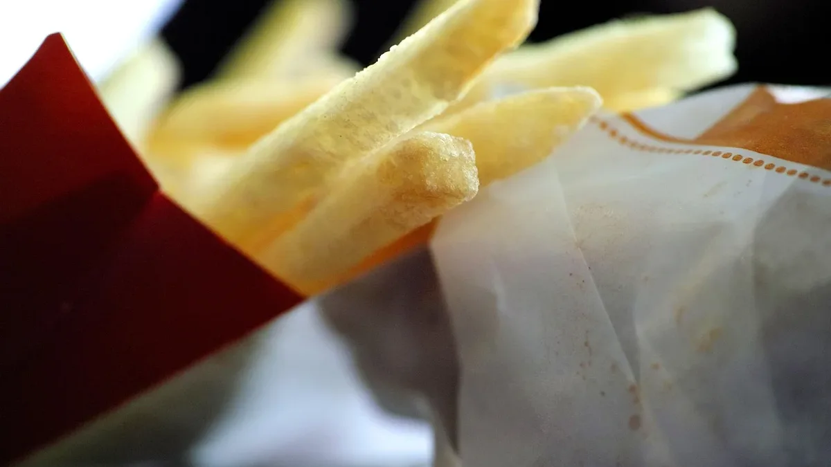 The fast-food fry rivalry hinges on cut and flavoring: McDonald's serves thin, crisp, beef-flavored shoestrings, while...