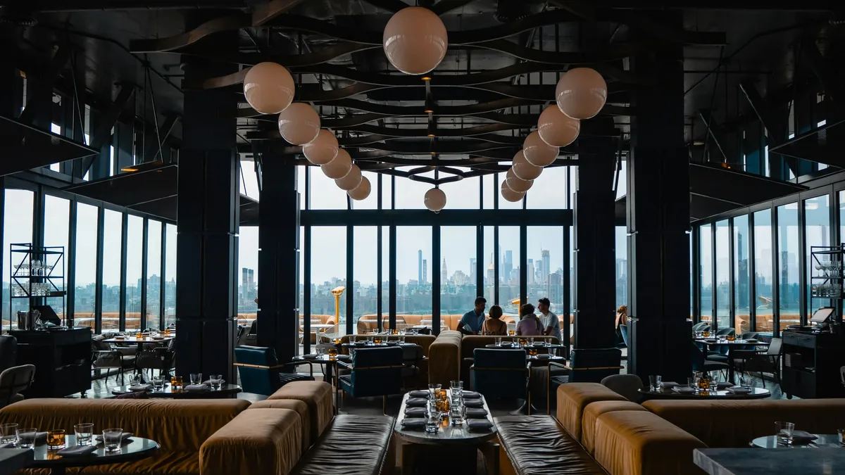 Several New York City restaurants and cafes, including Pizza 4P's and Rhythm Zero, are using large decorative rocks and...