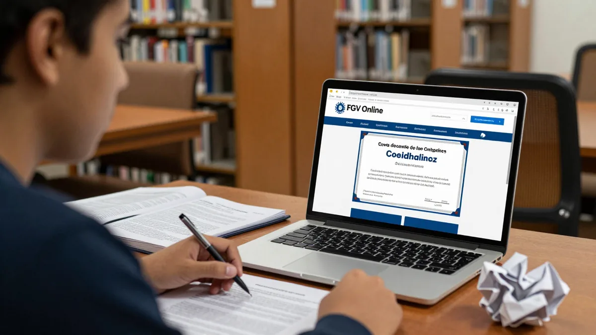 FGV Offers Over 300 Free Online Courses with Certificates