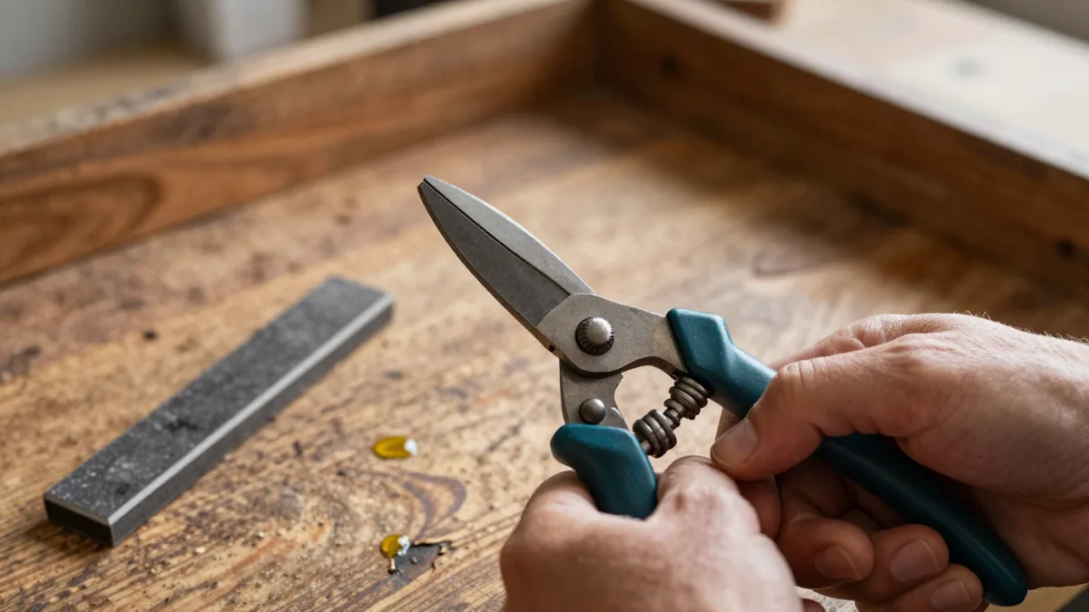 Cocina: Learn how to keep your pruning shears in good condition and extend their lifespan by following these simple steps