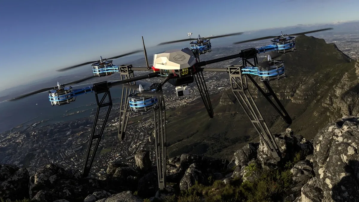 United Utilities is utilizing thermal imaging drones to identify underground heat pockets in northwest England's moorland...