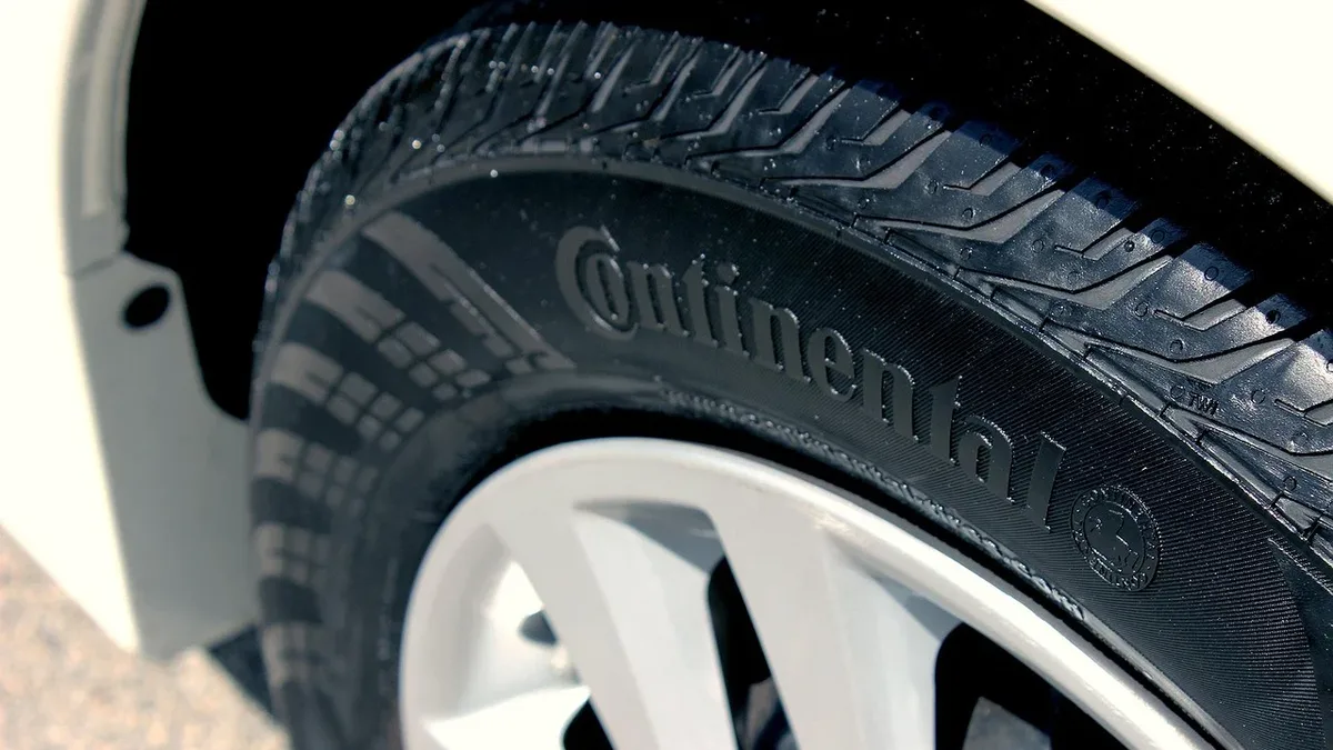 Continental has developed a concept tyre containing 43% recycled materials for the EU's ZEvRA circular economy project