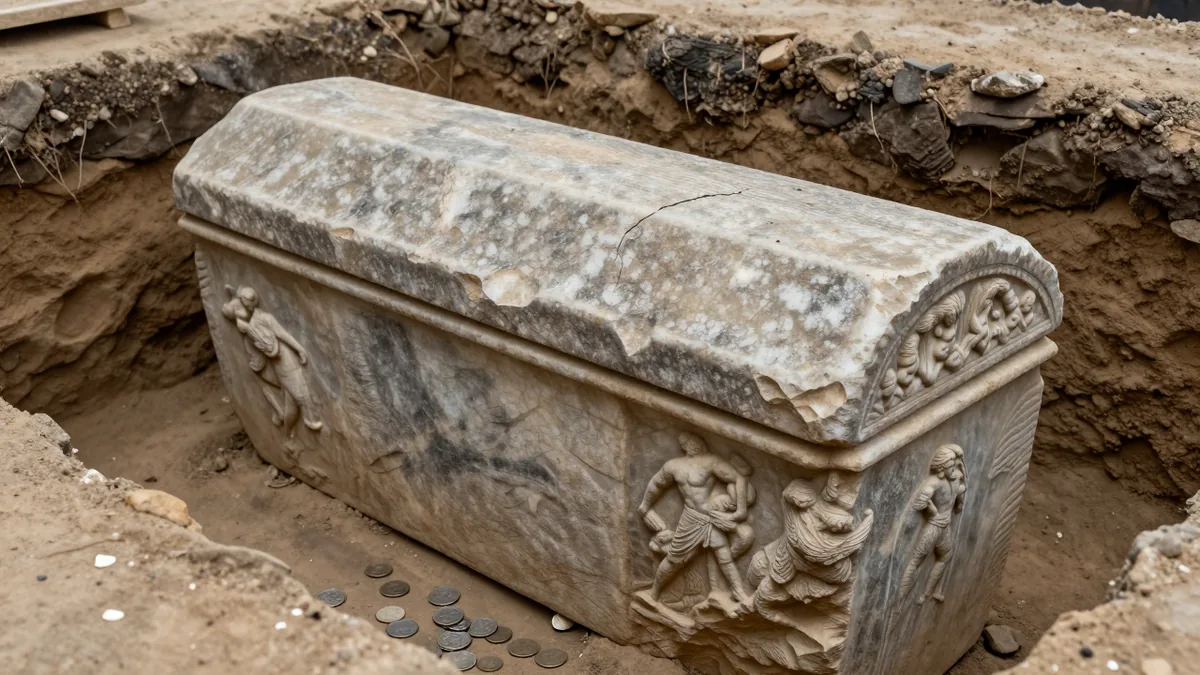 Possible Ancient Wrestler's Tomb Found in Turkey